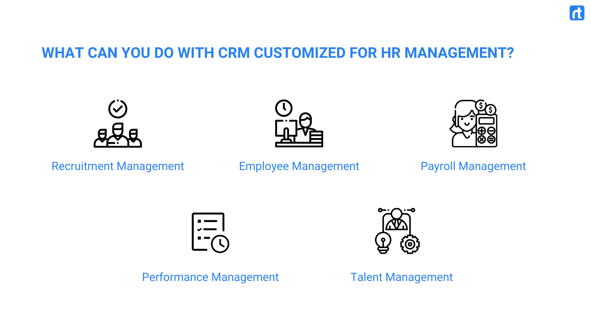 CRM the Best Human Resource Management Software